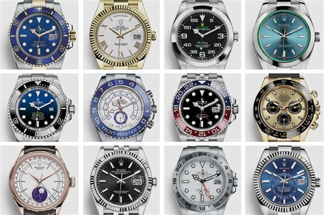 rolex types|list of all rolex models.